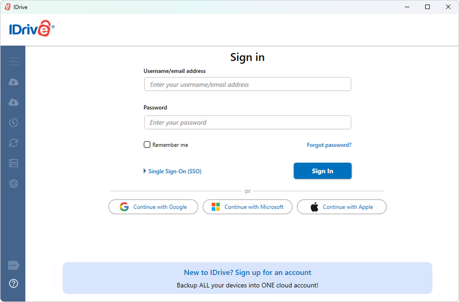 How do i get started with idrive
