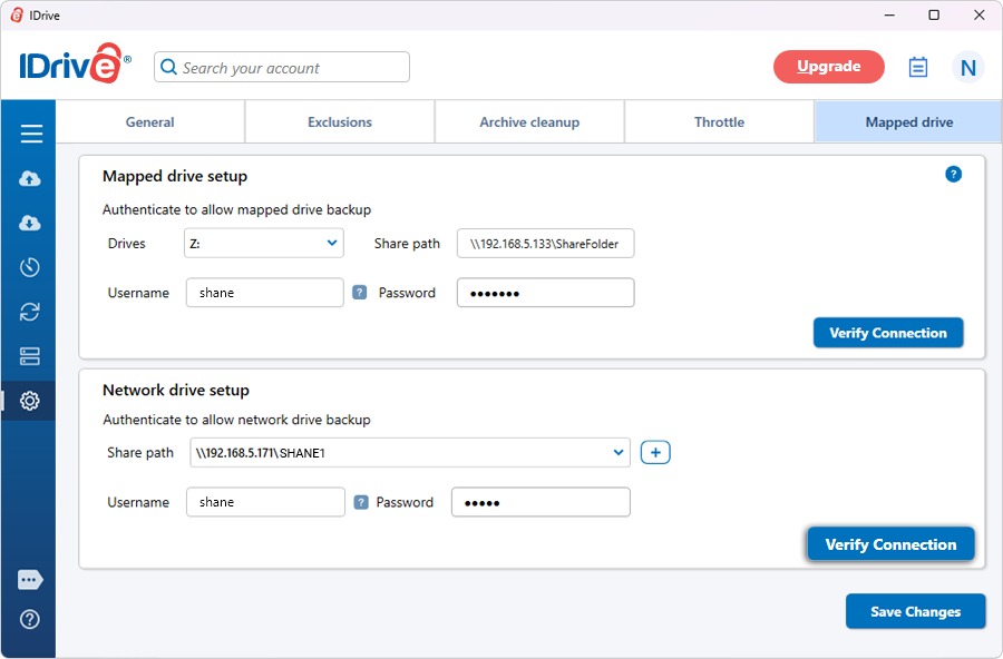 Verify Connections